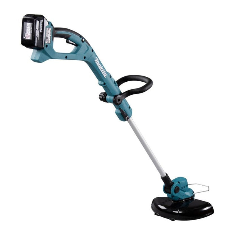 Professional Garden Kit: Makita Edger and Brush Cutter - 18V LXT (DUR368AZ + DUR193Z + 3 x 5Ah + DC18RC)